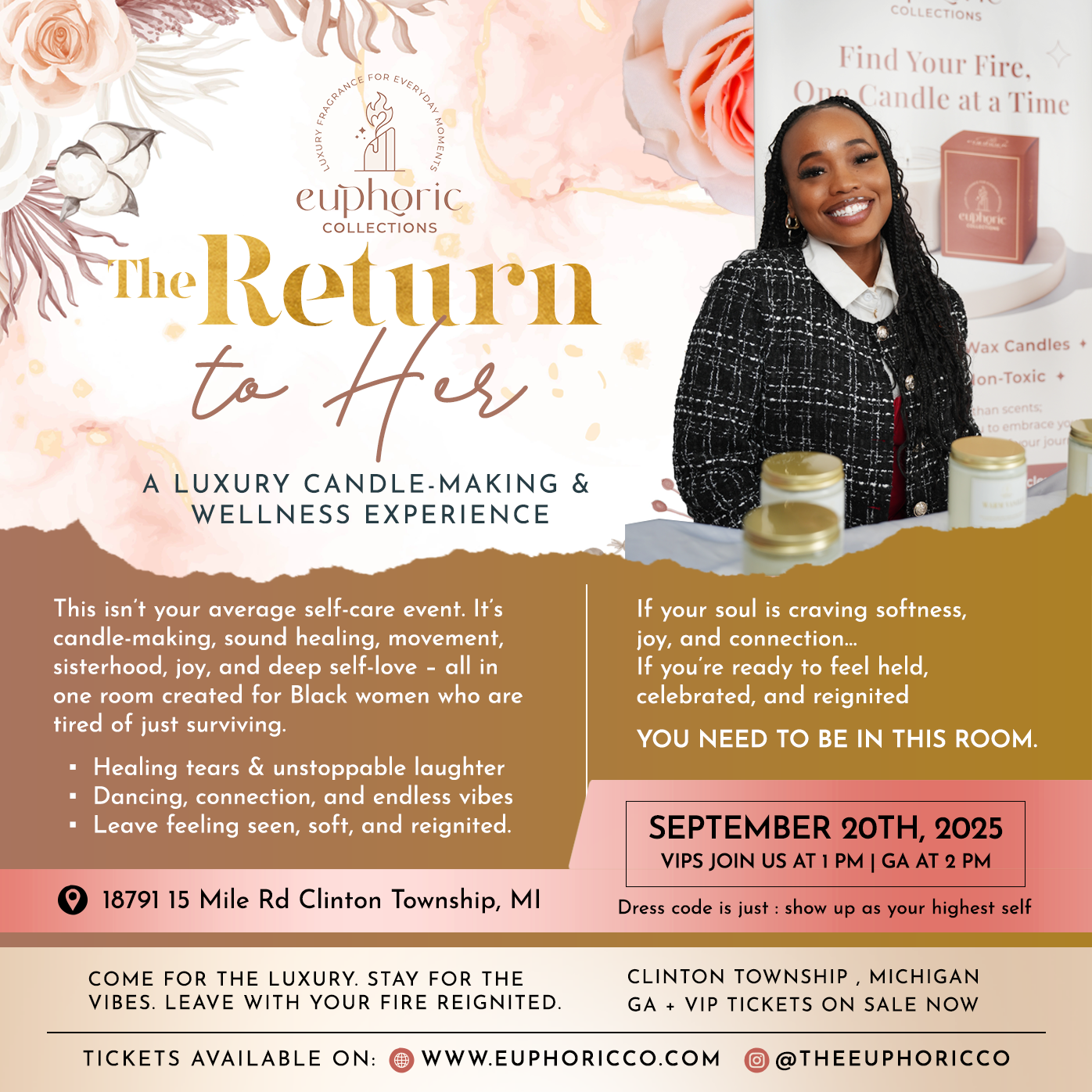 The Return to Her – VIP Ticket